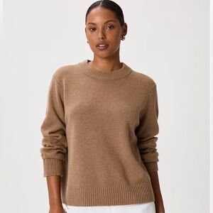 Quince Mongolian Cashmere Oversized Crewneck Sweater